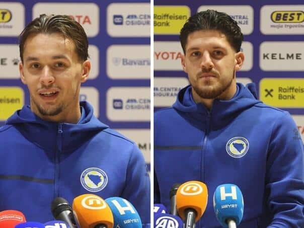 Dedić and Karić before Romania and Austria: "Let’s go for points!"