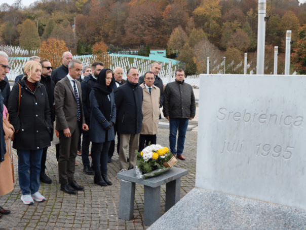 The delegation of the OSCE Parliamentary Assembly paid tribute to the victims of genocide