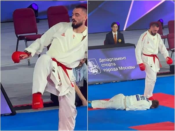 Dramatic performance by Anes Bostandžić: Disqualified after knocking down his opponent