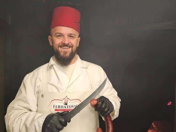 Free kebabs, drinks and sweets before tomorrow’s match in Vienna