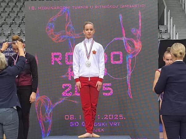 KRG Sloboda gymnasts won nine medals at the RONDO CUP in Osijek