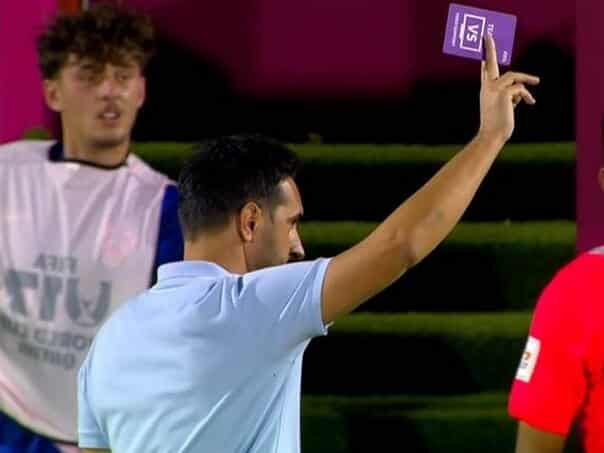 The Croatian coach used the purple card: Do you know what it is for?