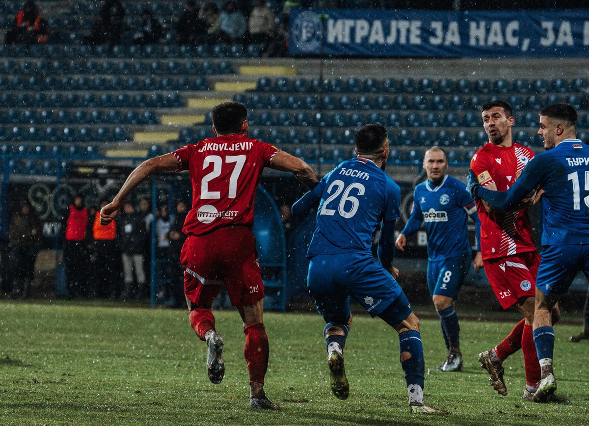Zrinjski celebrated in Bijeljina in difficult weather conditions