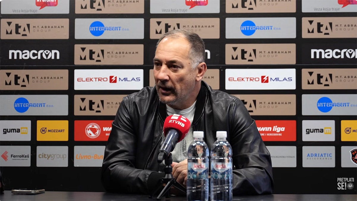 Štimac in trouble ahead of Posušje: There are many injured, we have no right to a setback