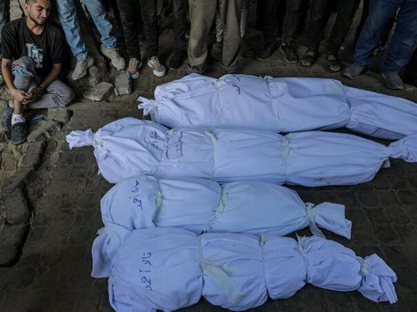 Israel handed over the bodies of 15 Palestinians killed as part of the ceasefire agreement
