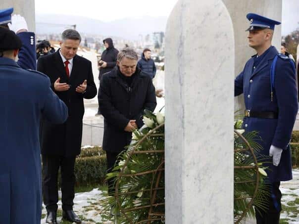 Komšić and Bećirović at Kovaci: BiH is indestructible, generations will protect it