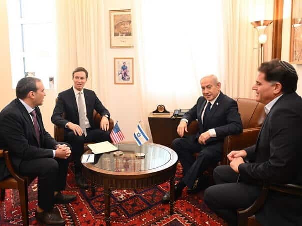 Kushner met with Netanyahu in Jerusalem
