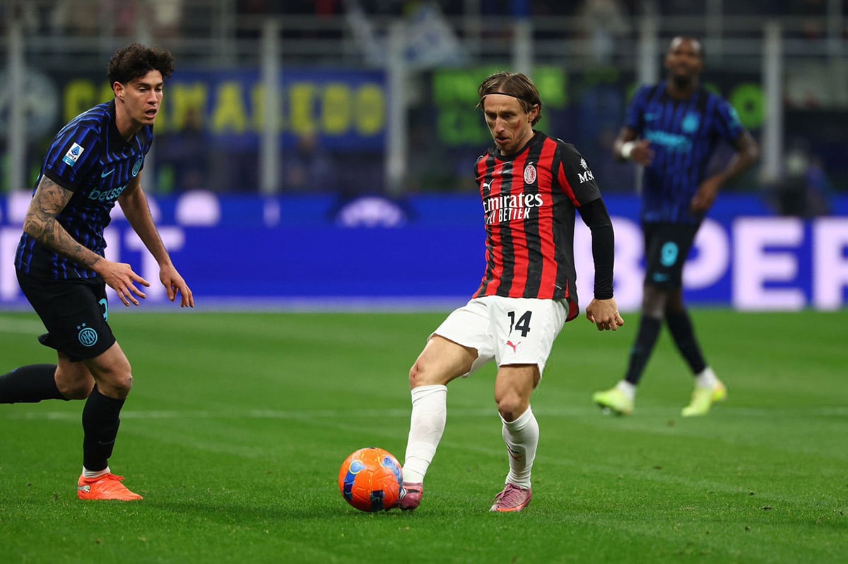 “Masterclass”: See what the Italian media are writing about Modric after the derby