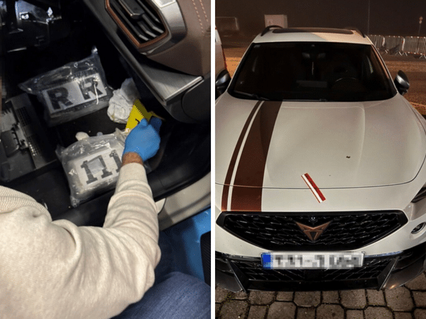 At the border of Bosnia and Herzegovina, three people were arrested with three kilograms of cocaine in their car
