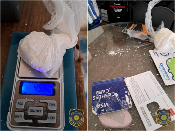 After the search, drugs were found in Sarajevo