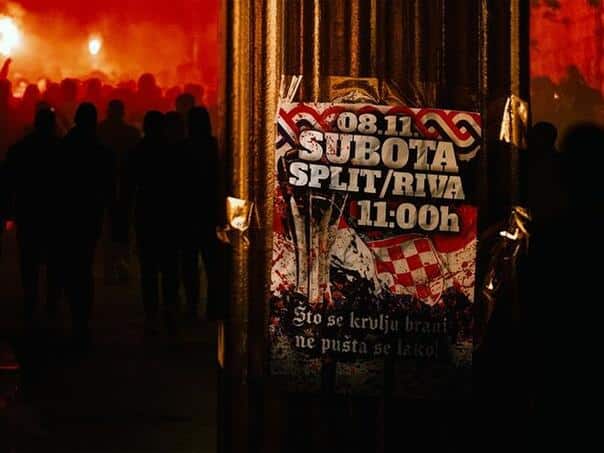 Hajduk fans announced a protest due to the arrest of the hooligans who attacked the Serbs