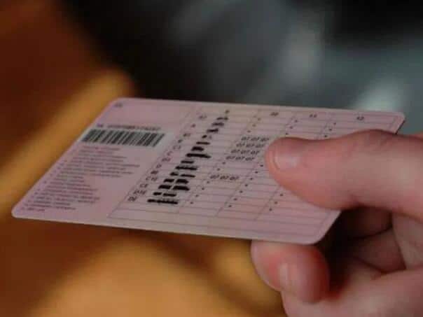 Unusual case: Reported that he lost his driver’s license, which was previously confiscated