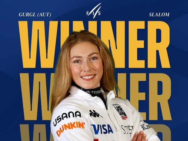 Another win for Mikaela Shiffrin