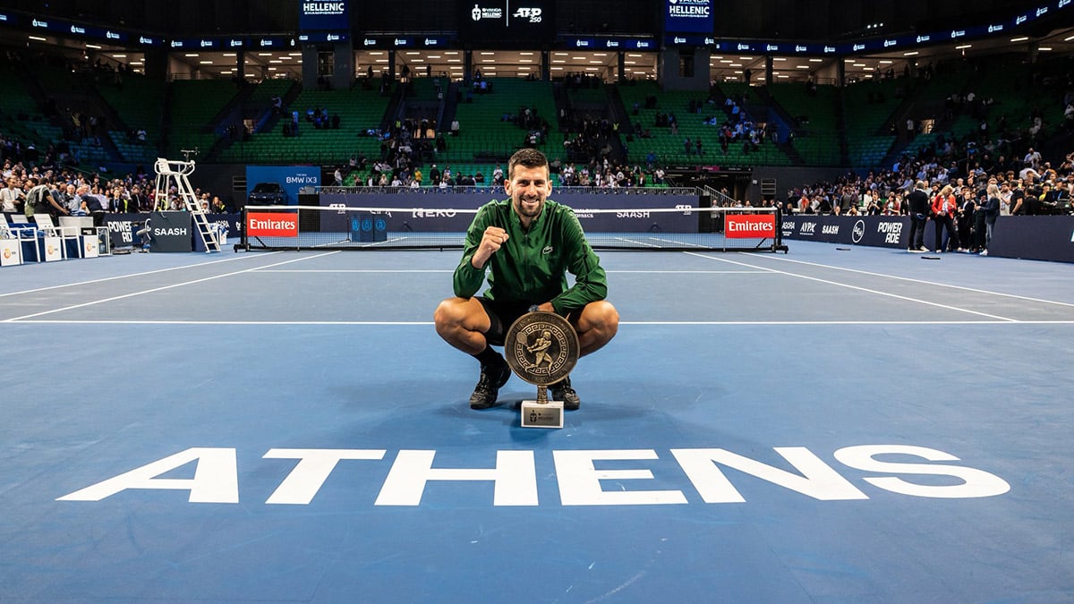Djokovic won Athens and withdrew from the ATP Finals