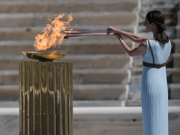 Breaking a long-standing tradition: The flame for the Olympics will be lit in the museum