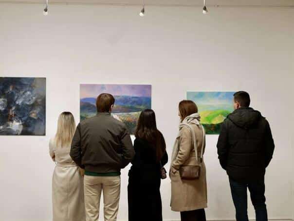 Opened humanitarian exhibition of works of the Art Colony "Admir Lješčanin – Long"