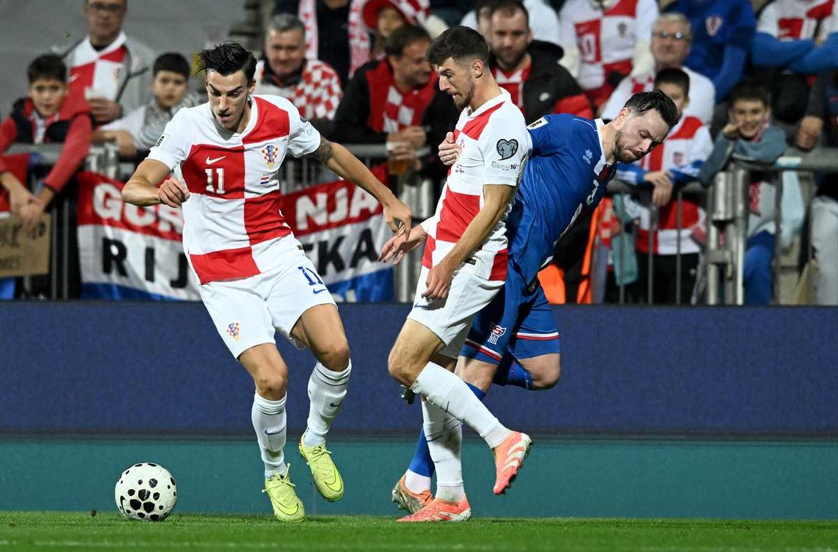 The son of a former member of the national team and a Širokobrije resident scored his debut for Croatia