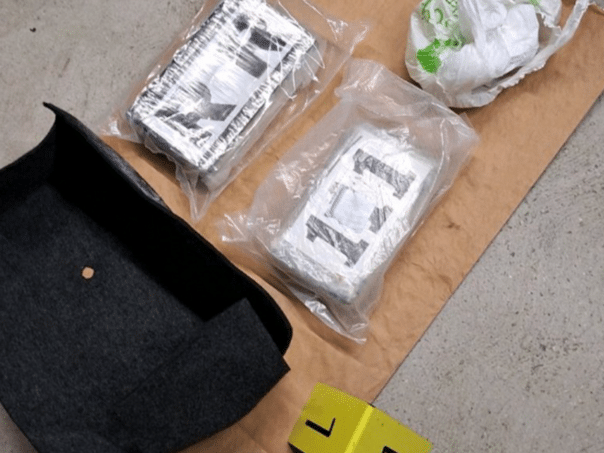 The USK police prevented the smuggling of several kilograms of narcotics at the border