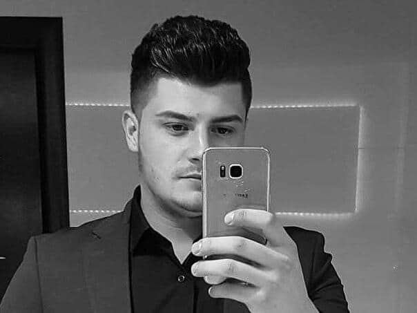 The known cause of the death of a police officer in Srebrenik