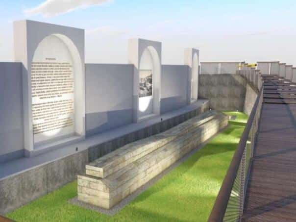 Presented conceptual solution for arranging the archeological site of Isa-beg’s cove