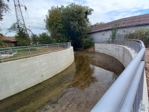 Realized project for the regulation of the Dobrinja river bed in the municipality of Ilidža