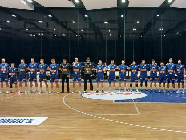 BiH handball players play against Kosovo at the start of the World Cup qualifiers