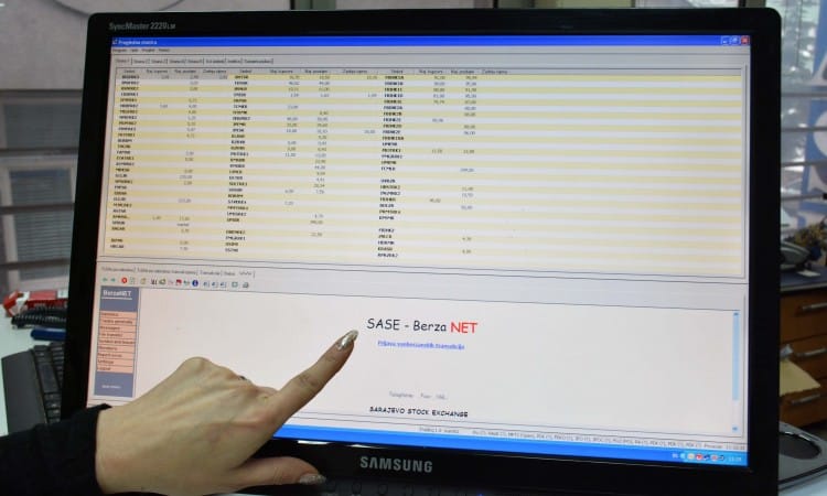 On the Sarajevo Stock Exchange, turnover of KM 83,259, ASA BANKA is the only issuer with a price increase