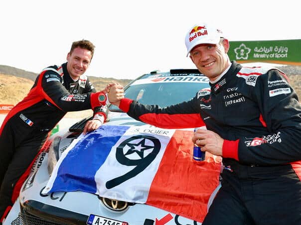 Sebastien Ogier is the world rally champion for the ninth time