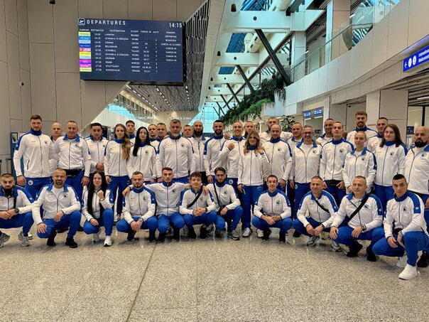 Senior Kickboxing team of Bosnia and Herzegovina traveled to Abu Dhabi for the World Championship