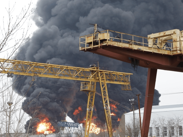 Ukraine attacked two Russian oil refineries