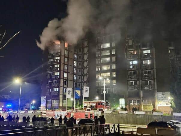 Cause of the fire: The fire in the Retirement Home in Tuzla broke out from room 701