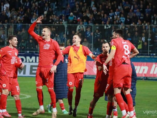 Velež was defeated by Željezničar on full Grbavica