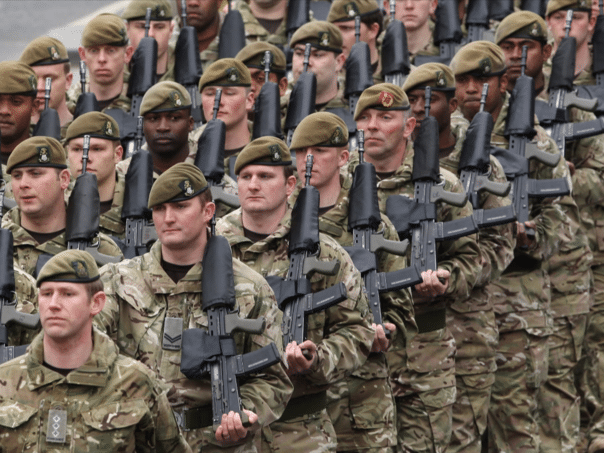 Great Britain sends troops to BiH