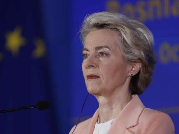 Leyen: Frozen Russian assets a way to finance Ukraine
