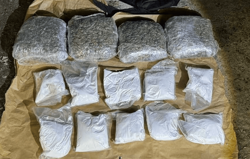 Photo: Police Department of the MUP TK: About 14 kilograms of drugs were seized during the searches