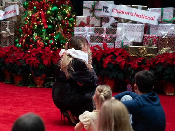 Melania Trump visited a children’s hospital in Washington
