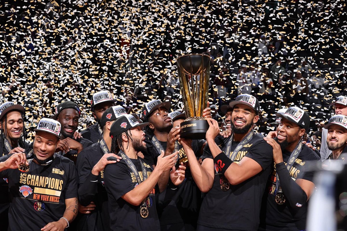 New York Knicks won the NBA Cup