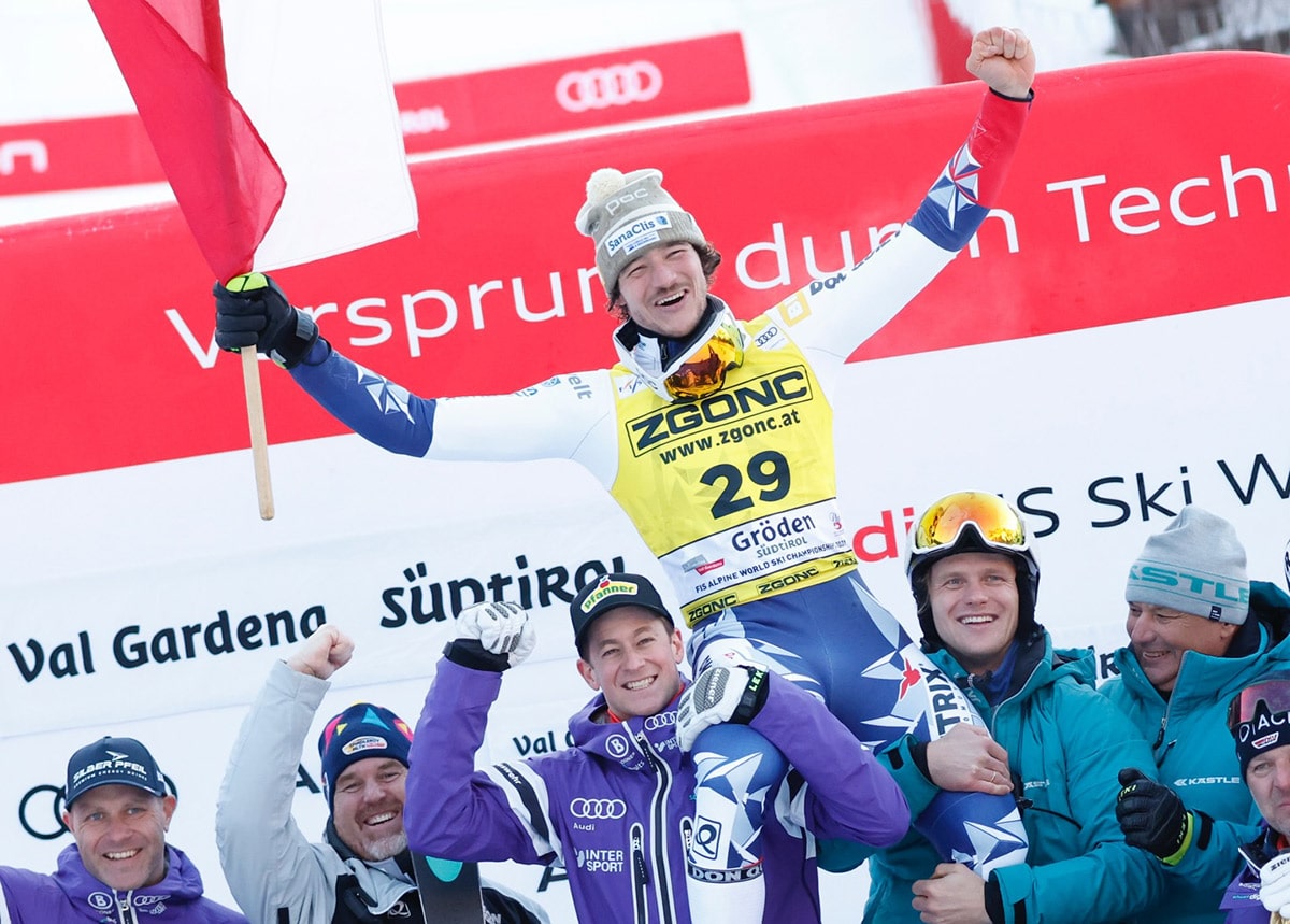 Sensation in Val Gardena: Zabystran from 29th starting position celebrated ahead of Odermatt