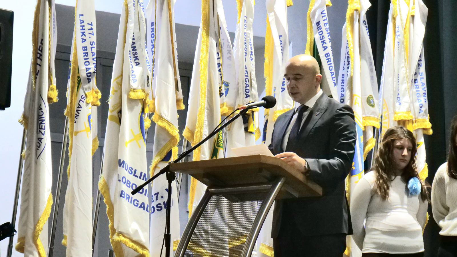 Ceremonially marked the 33rd anniversary of the Third Corps of the RBiH Army in Maglaj