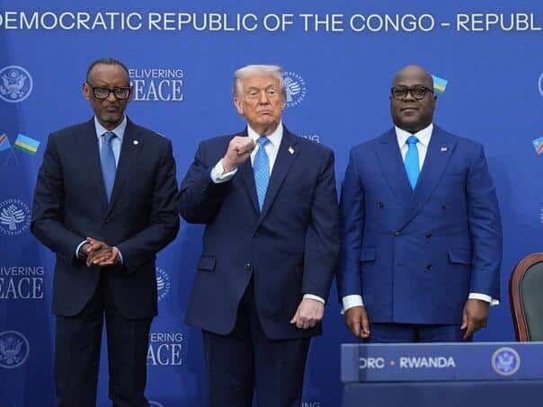 America mediated the historic peace agreement between Rwanda and the Congo