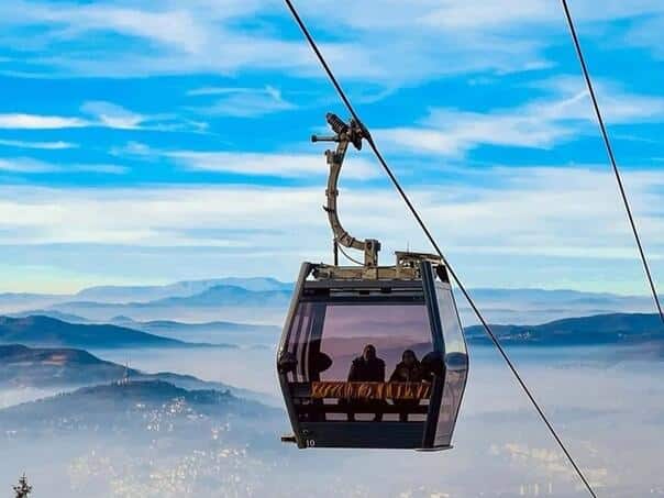 Christmas discount: Return ticket for the Trebević cable car 4 KM