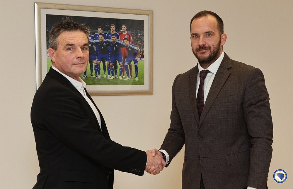 Čeferin officially took over the refereeing organization of NS BiH