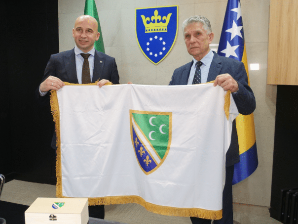 Delegation of SDA Sandžak on an official visit to ZDK