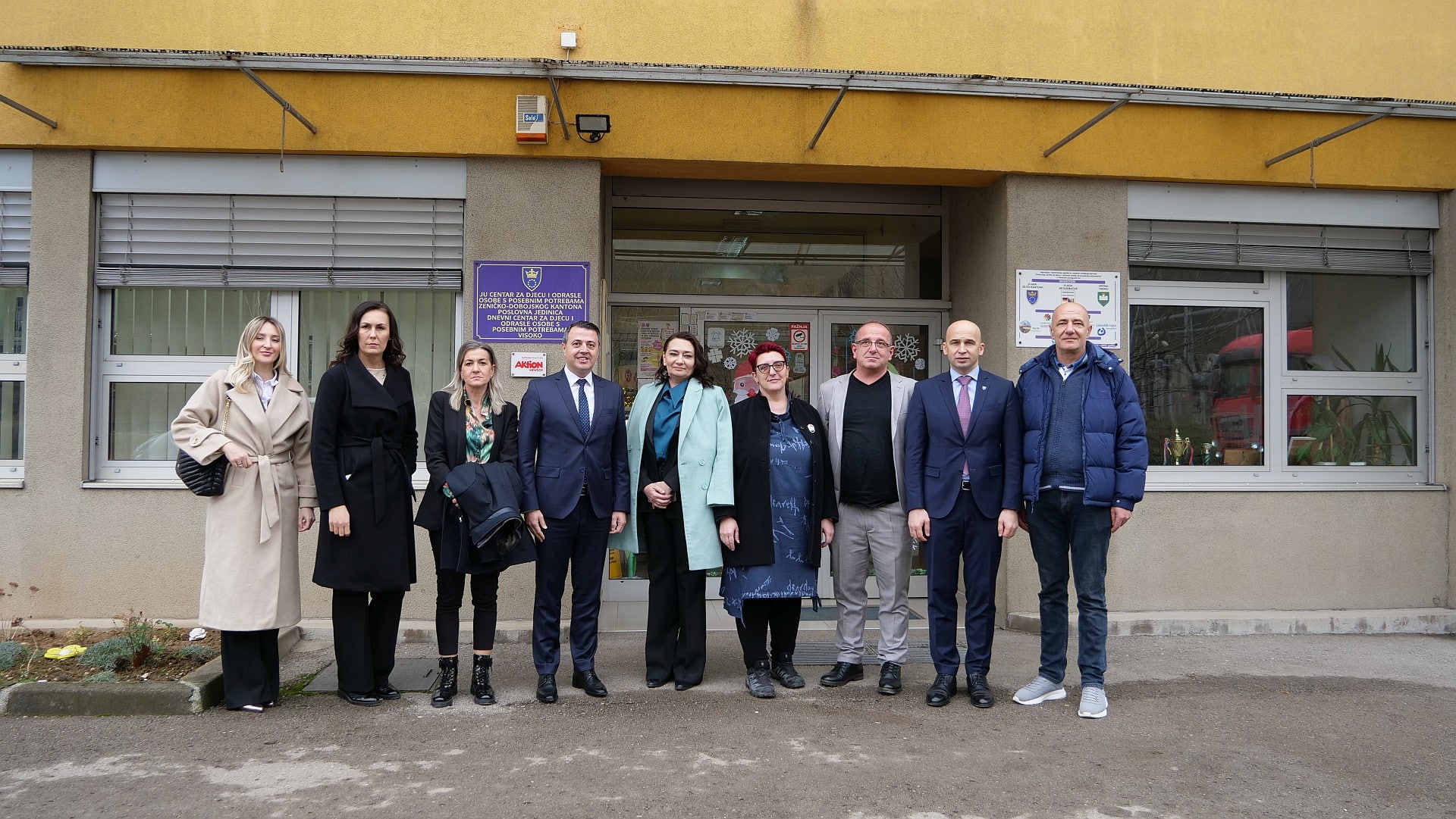 Prime Minister Pivić and ministers visited the Day Care Center in Dobrinje: Unreserved support for a better everyday life for children and adults with special needs