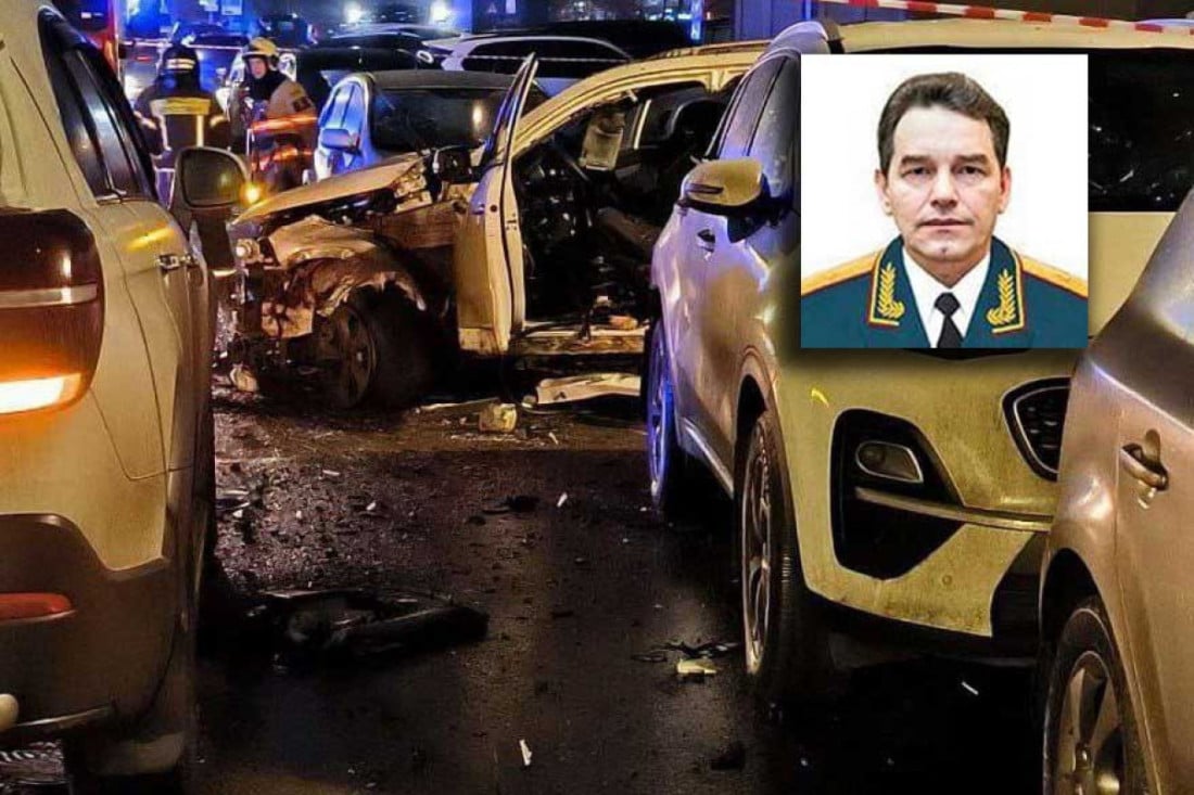 Russian general killed in a car bomb explosion in Moscow