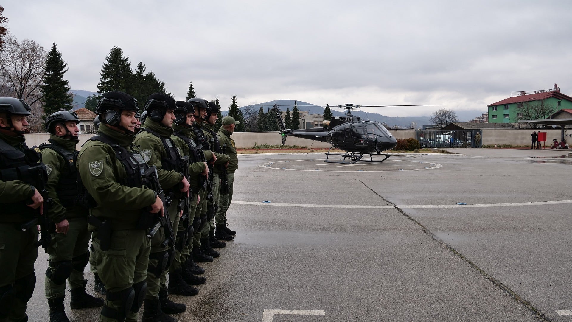 Promoted helicopter for the needs of civil protection and police ZDK