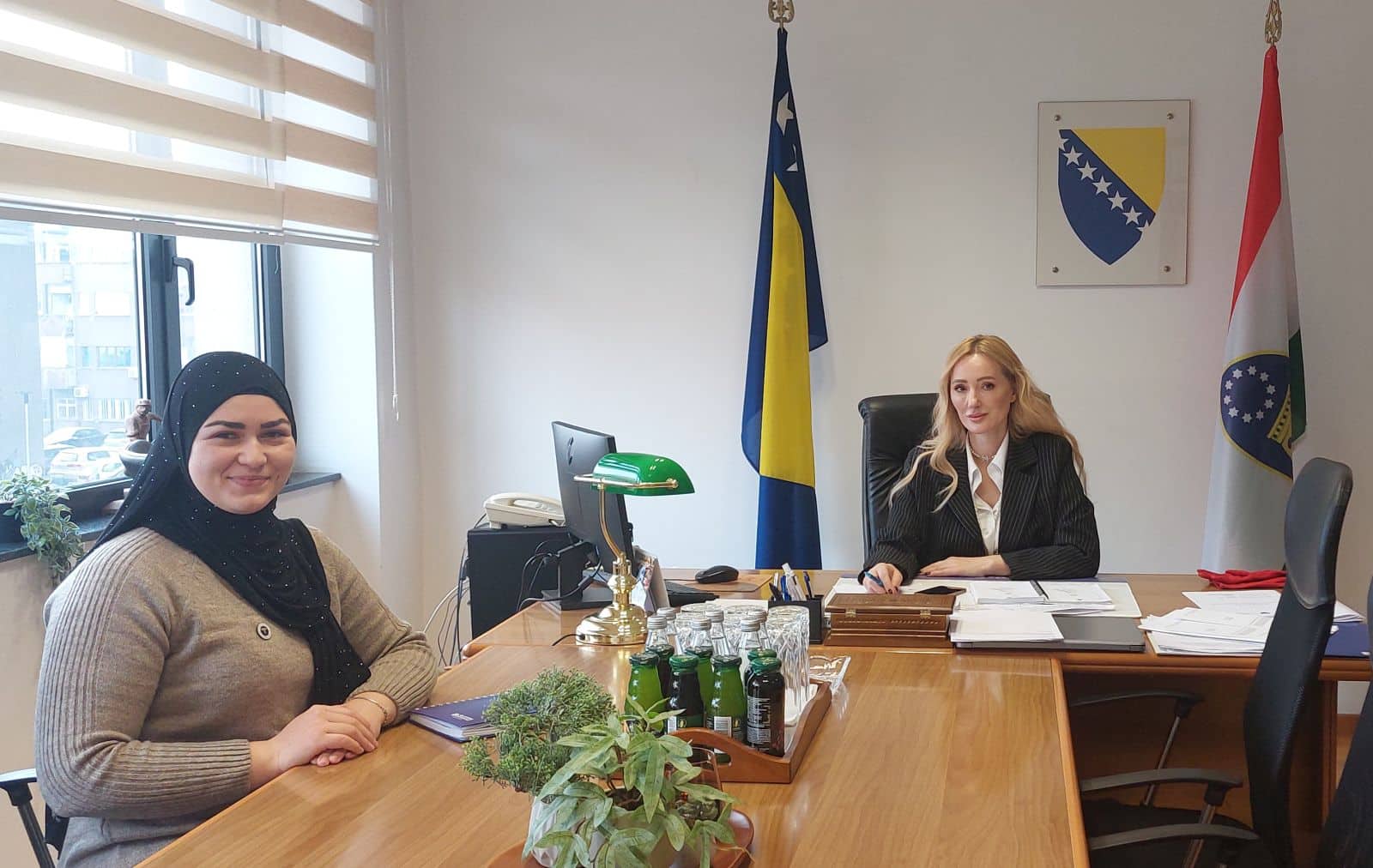 Minister Salčinović on strengthening cooperation with the Association of Medical Students BoHeMSA