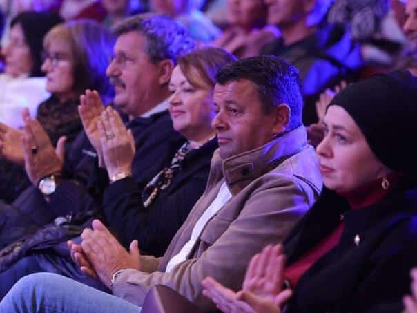 Hurtić at the GKUD concert "Bosnia" Tuzla