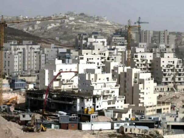 Israel is building new settlements in the West Bank, the Palestinians said
