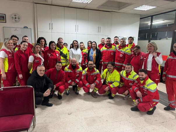 Karić visited the emergency services: You deserve a special recognition